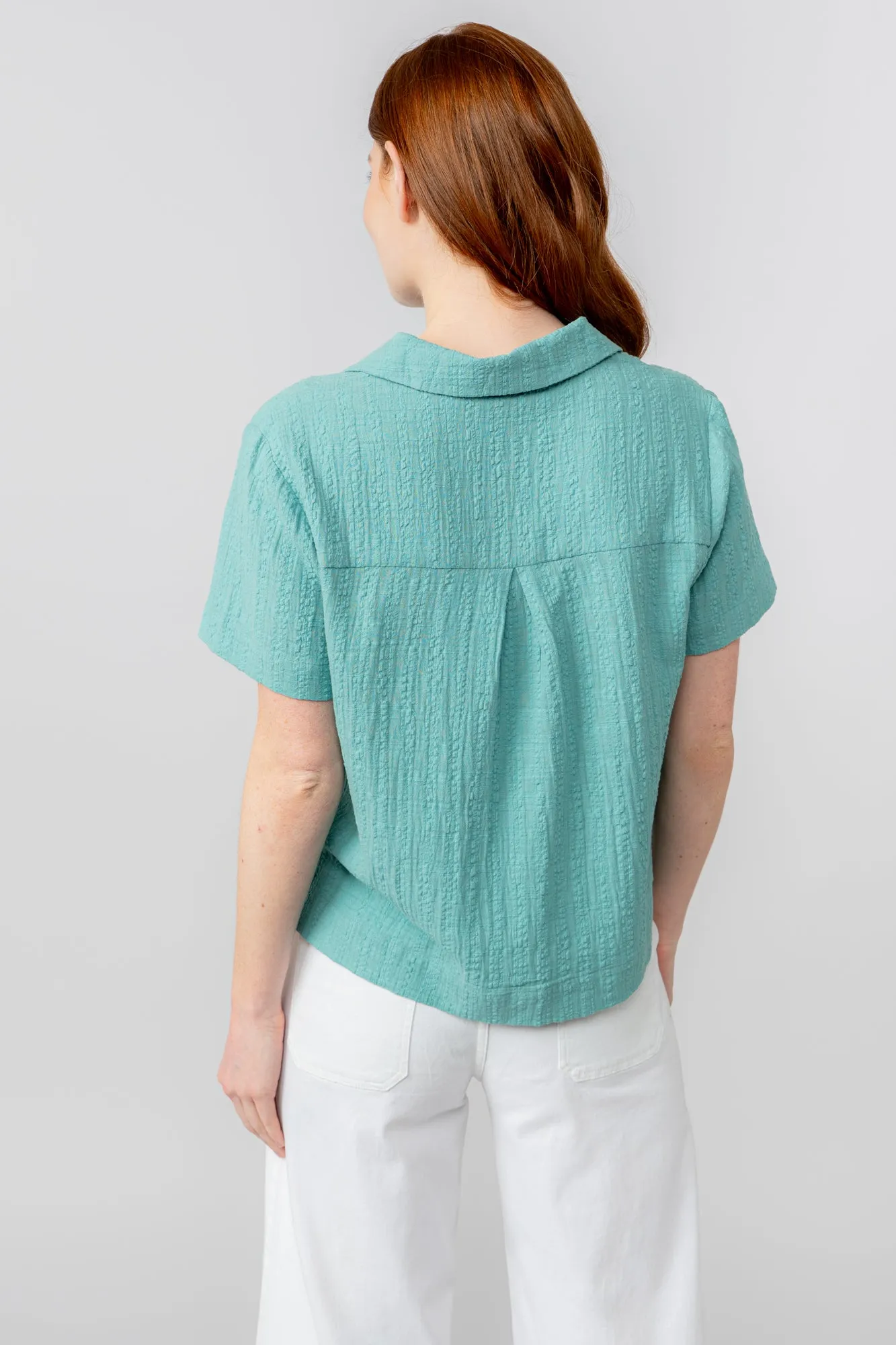 Pippa Textured Seersucker Shirt