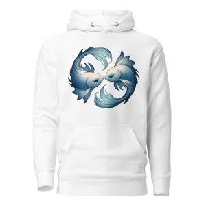 Pisces Hoodie - White
