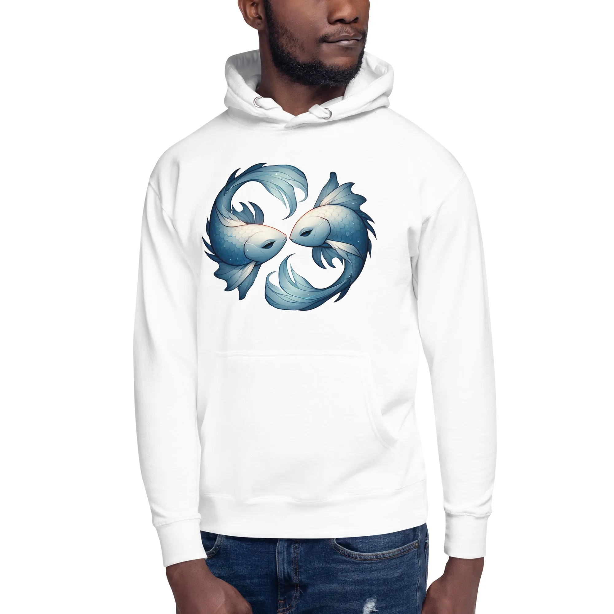 Pisces Hoodie - White