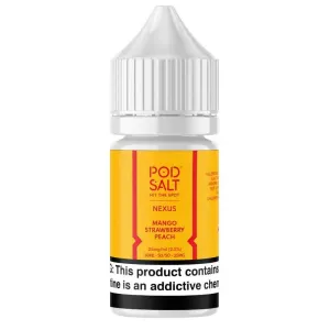 Pod Salt Nexus Mango Strawberry Peach Ice Edition