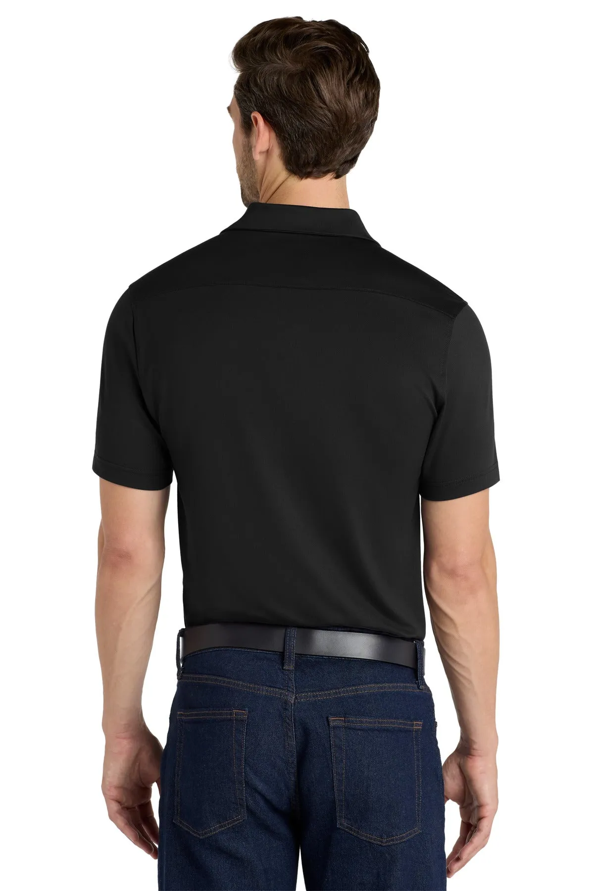 Port Authority  City Stretch PoloK682 Black