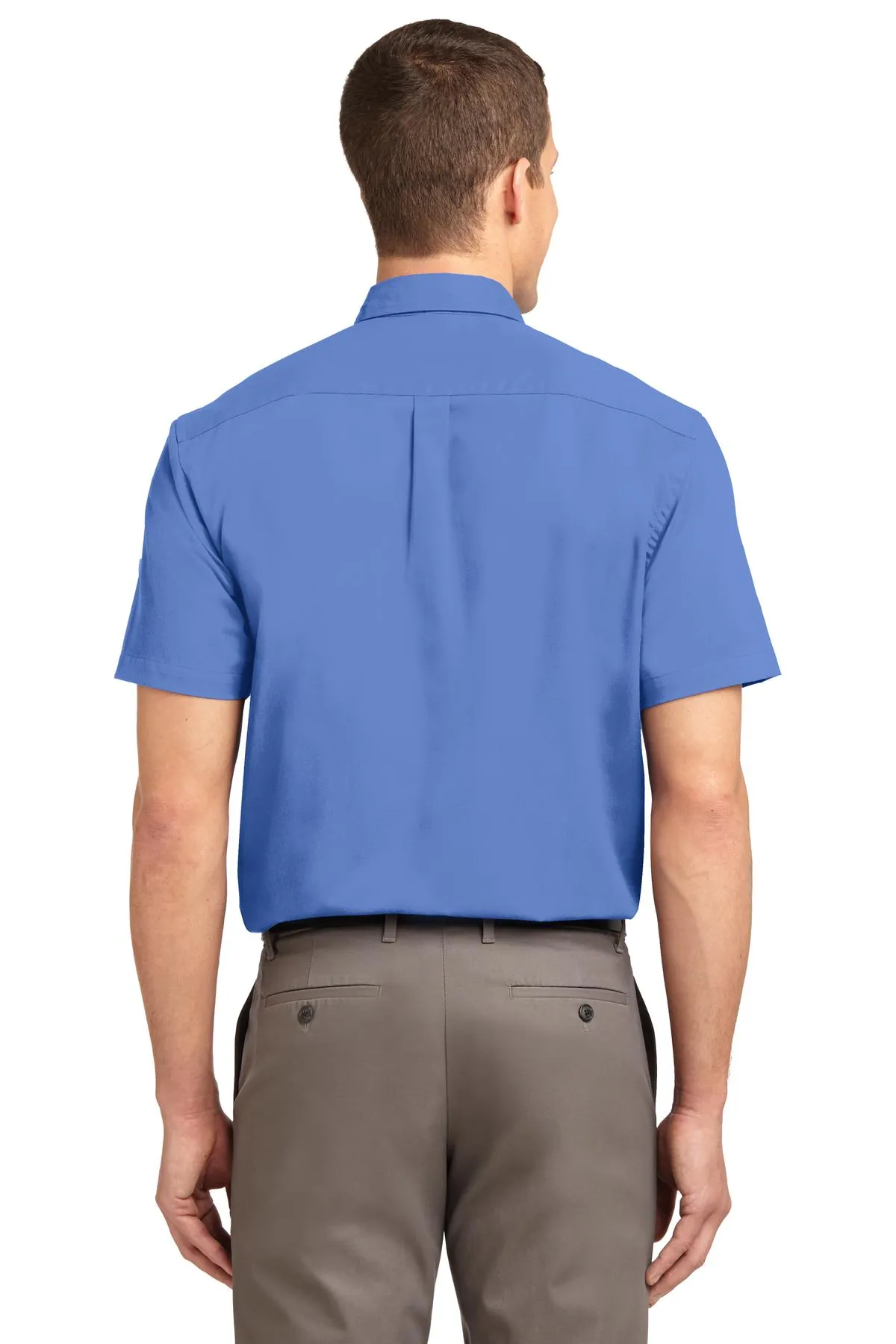 Port Authority Short Sleeve Easy Care Shirt.  S508 Ultramarine Blue