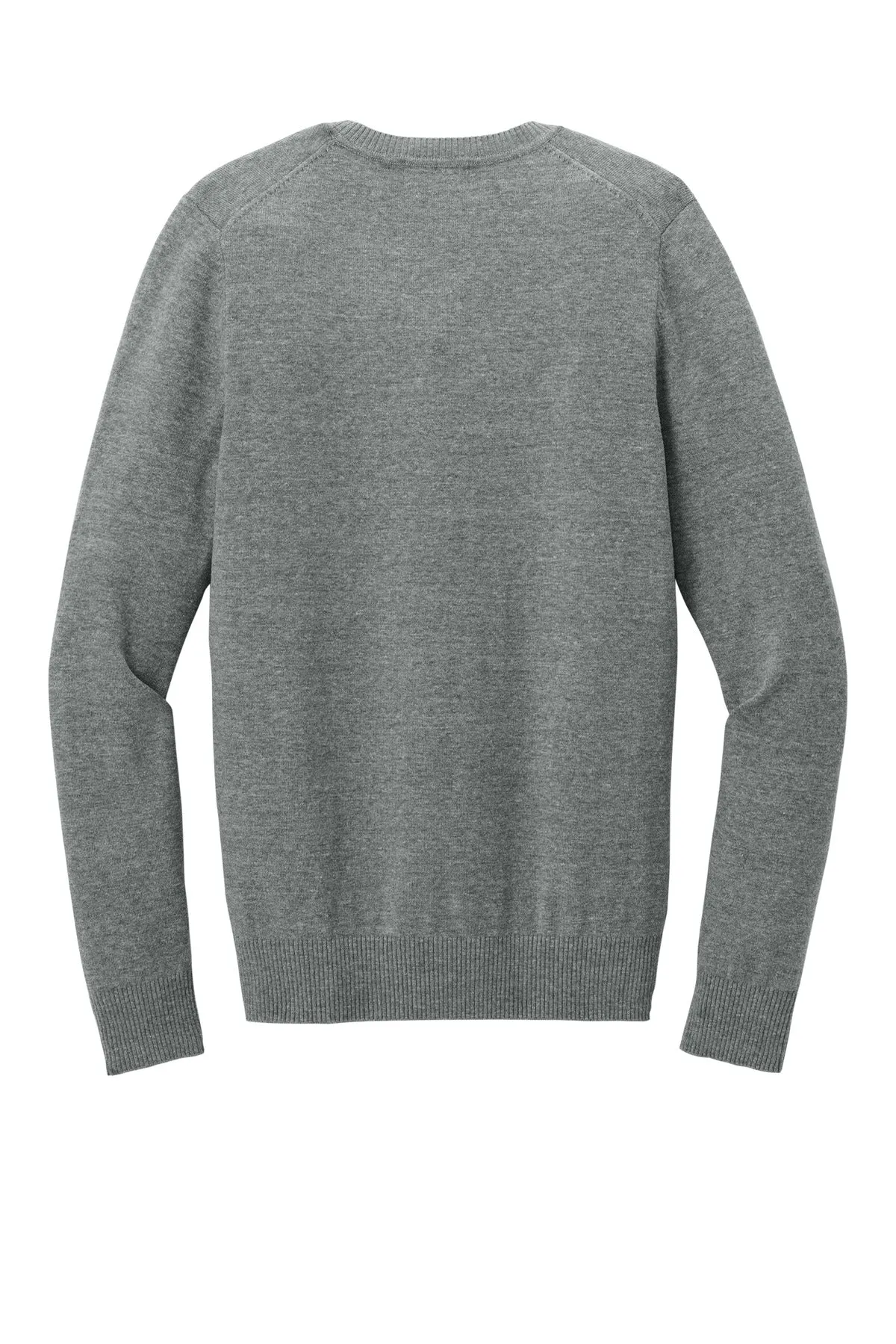 Port Authority Women's Easy Care V-Neck Sweater LSW2850 Medium Heather Grey