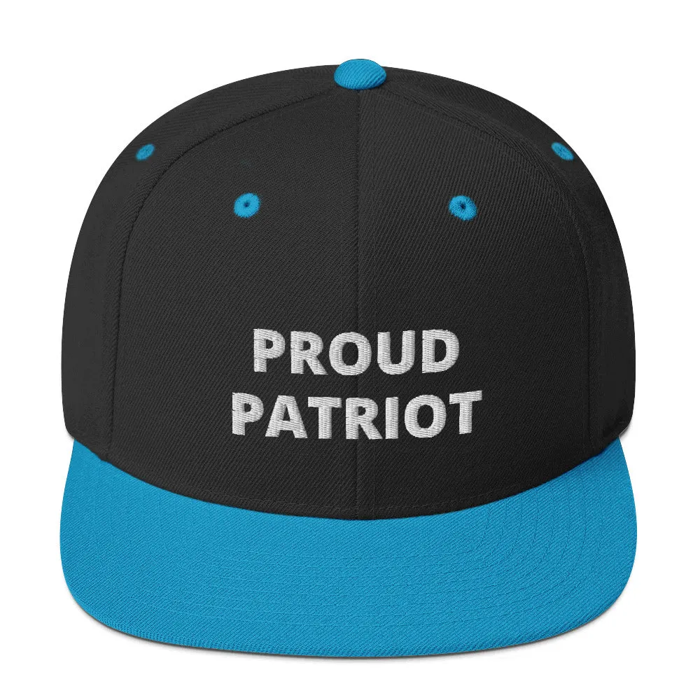 Proud Patriot Snapback Hat