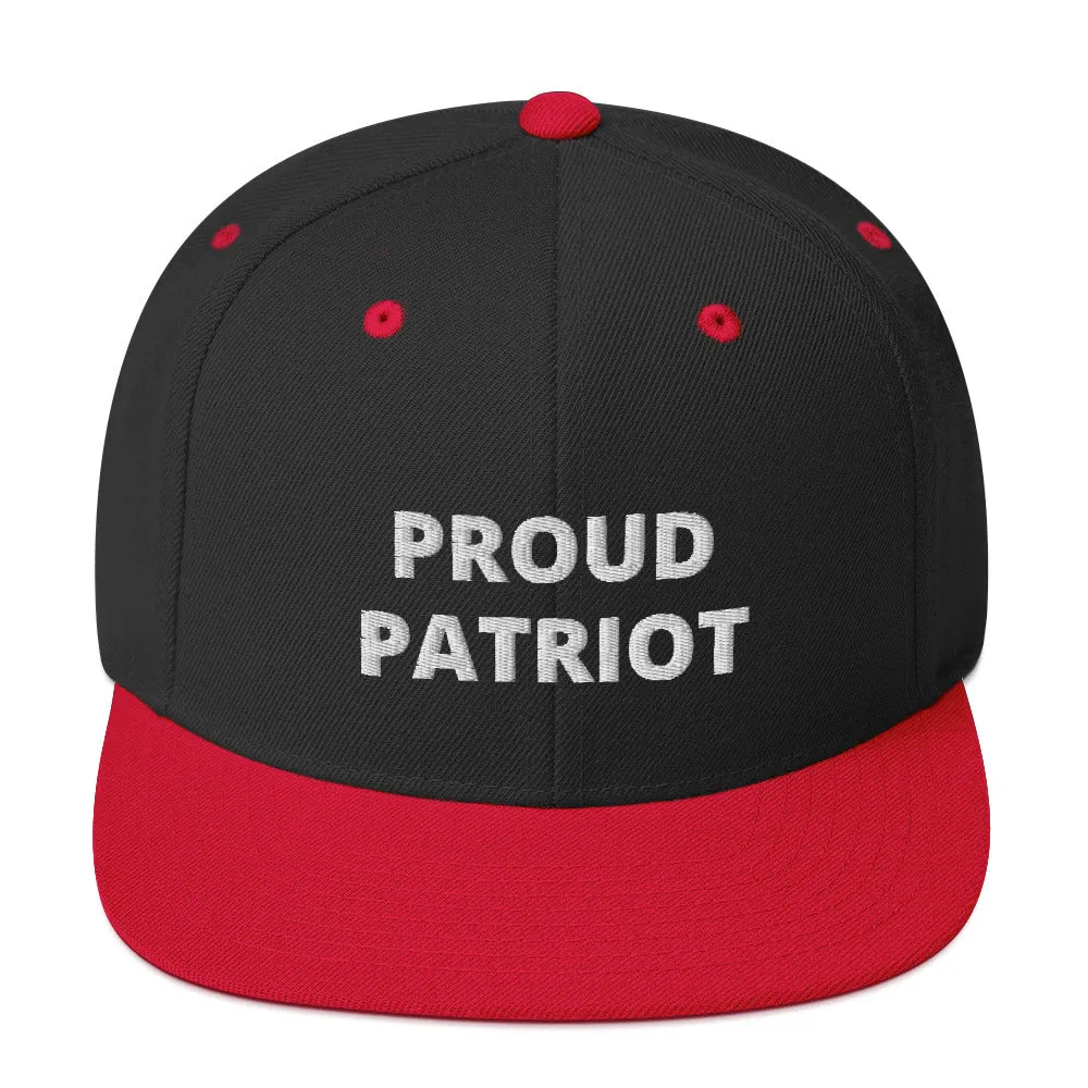 Proud Patriot Snapback Hat
