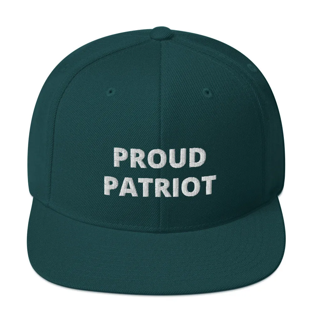 Proud Patriot Snapback Hat