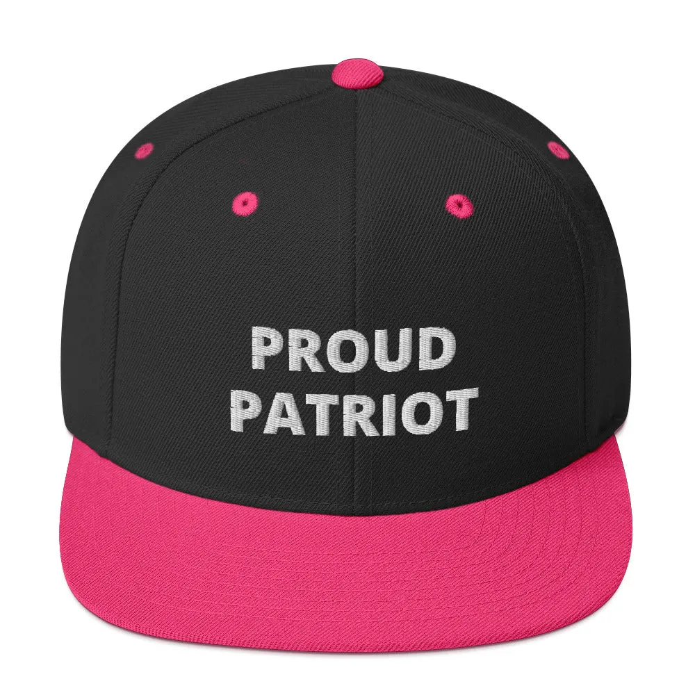 Proud Patriot Snapback Hat