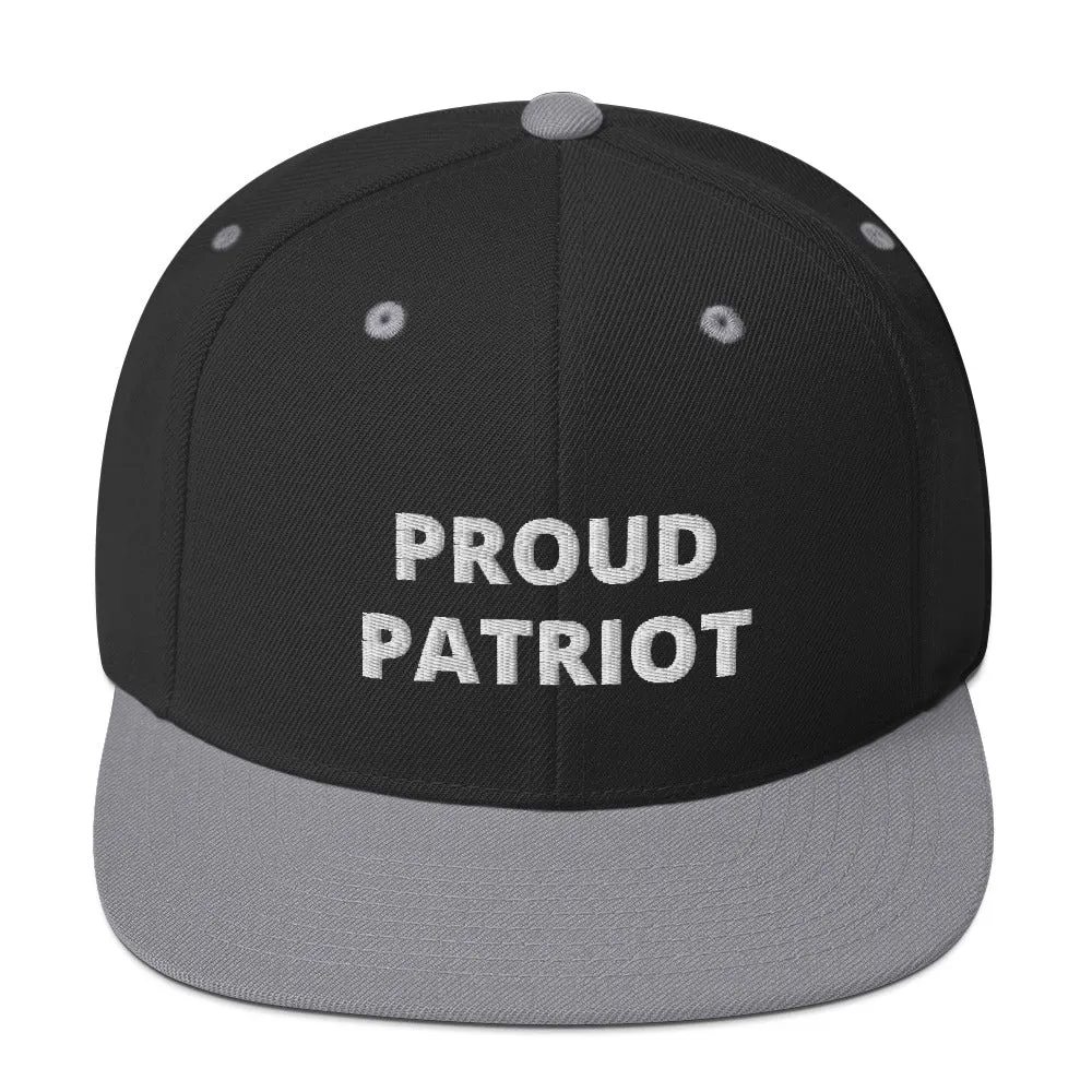 Proud Patriot Snapback Hat