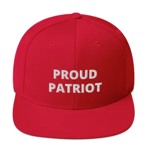 Proud Patriot Snapback Hat