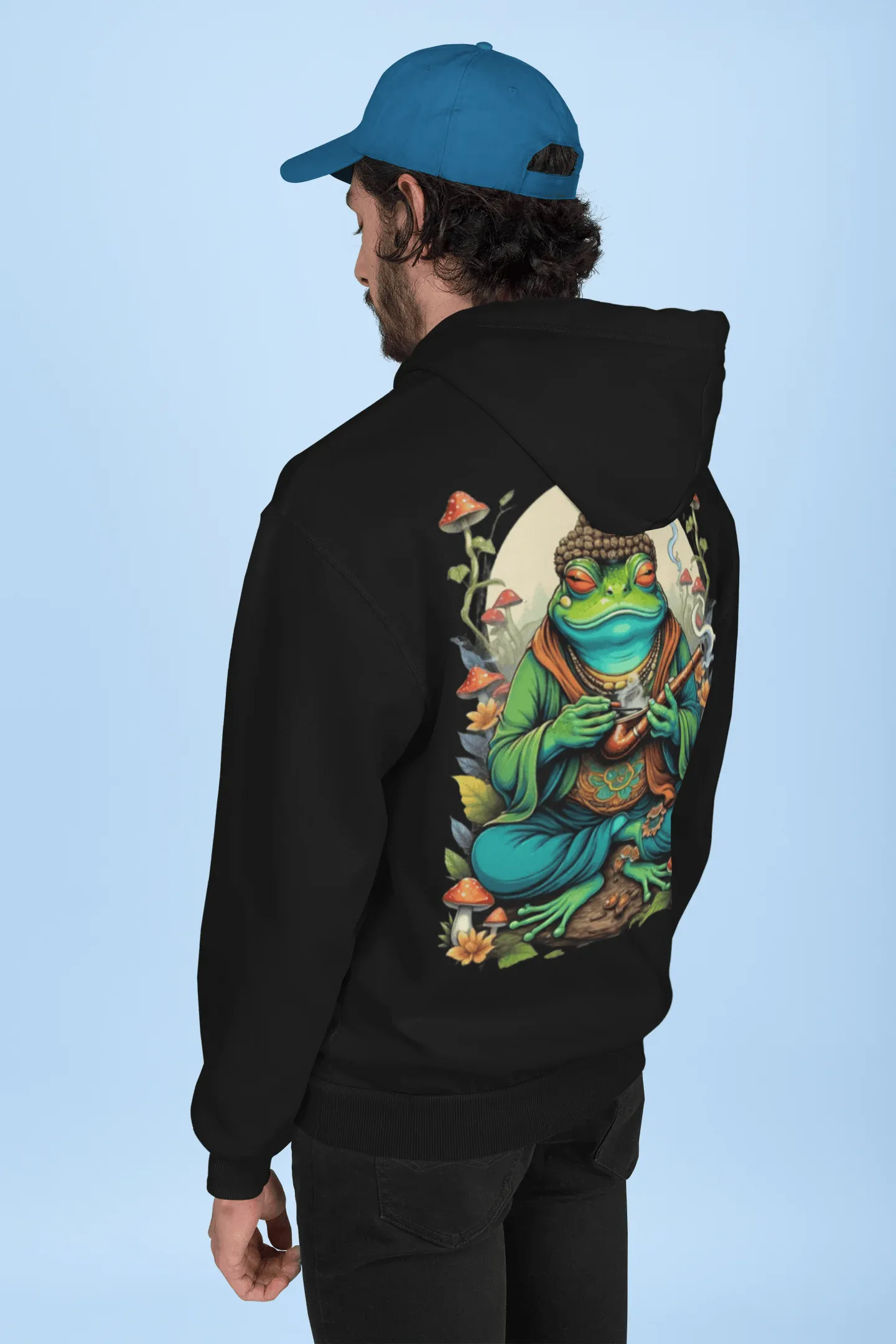 Psychedelic Hoodie | Acid Frog