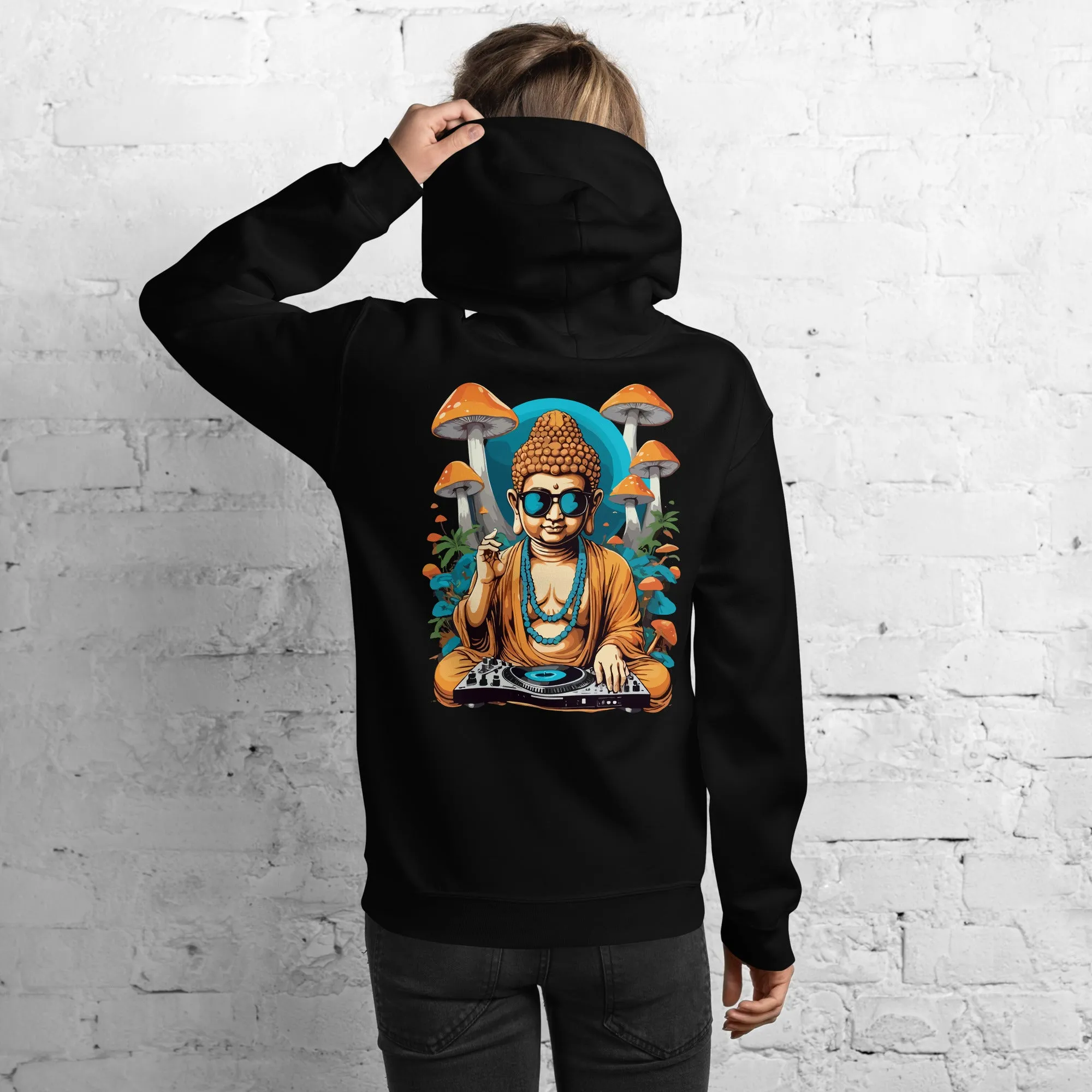 Psychedelic Hoodie | DJ Buddha Clothing
