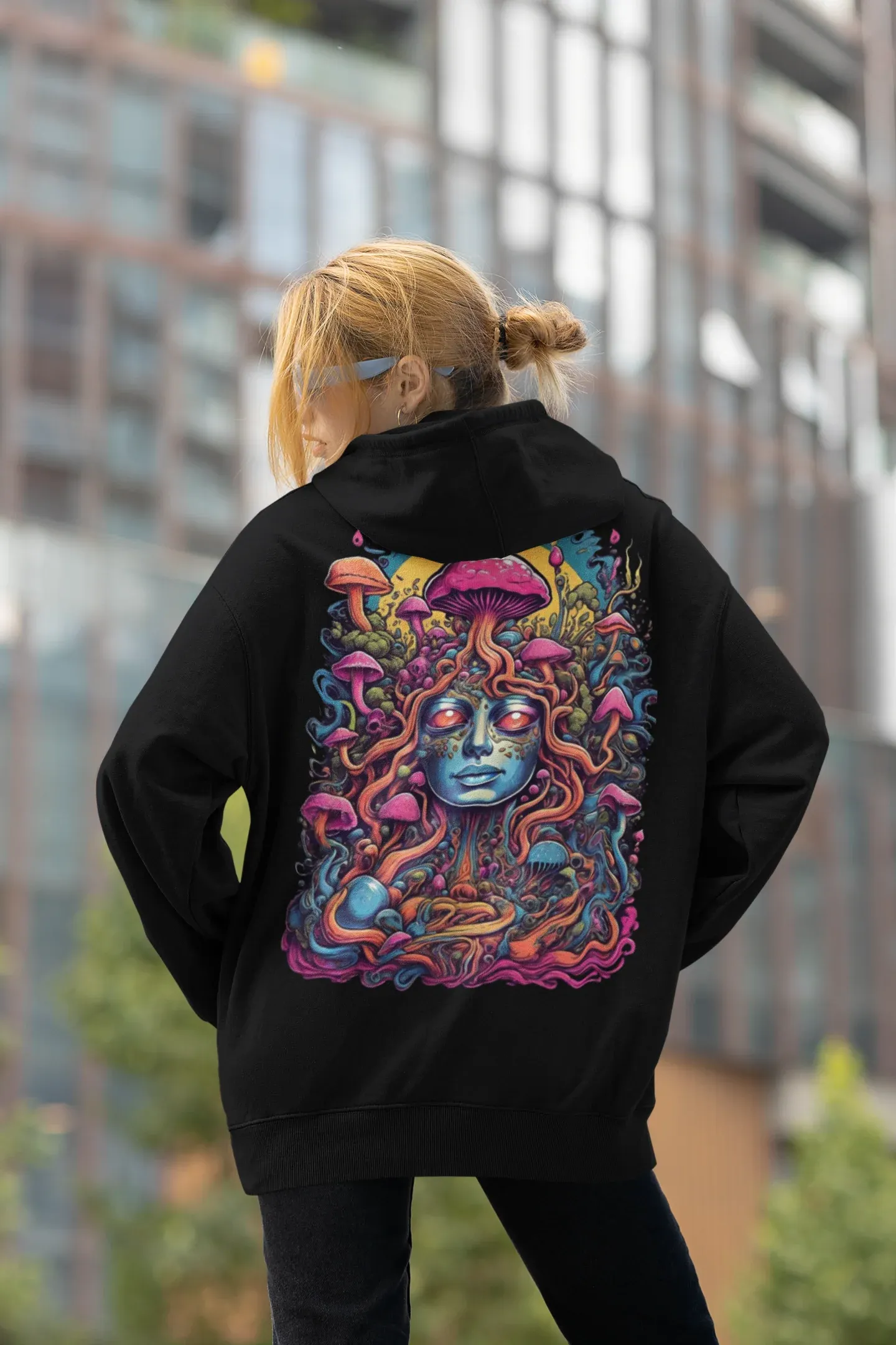 Psychedelic Hoodie | Psy-Woman | Psychedelic Art