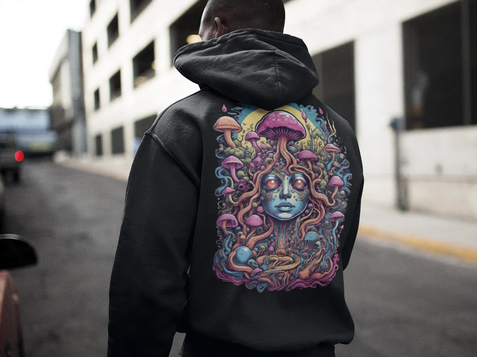 Psychedelic Hoodie | Psy-Woman | Psychedelic Art
