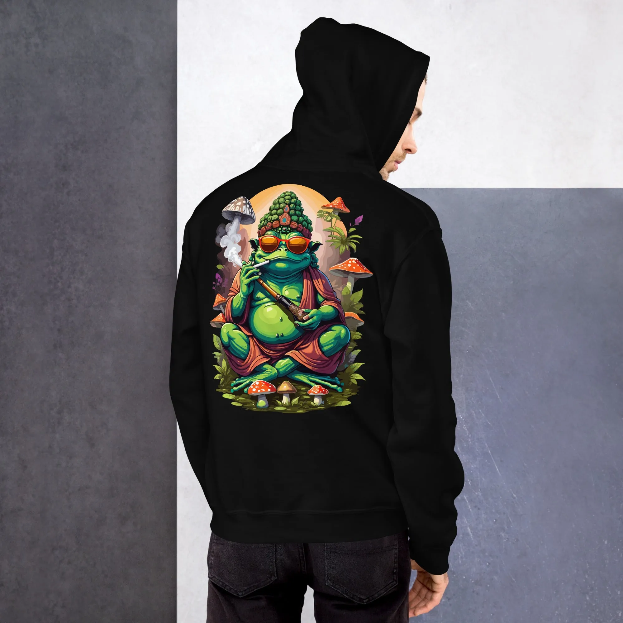 Psychedelic Hoodie | Trippy Frog