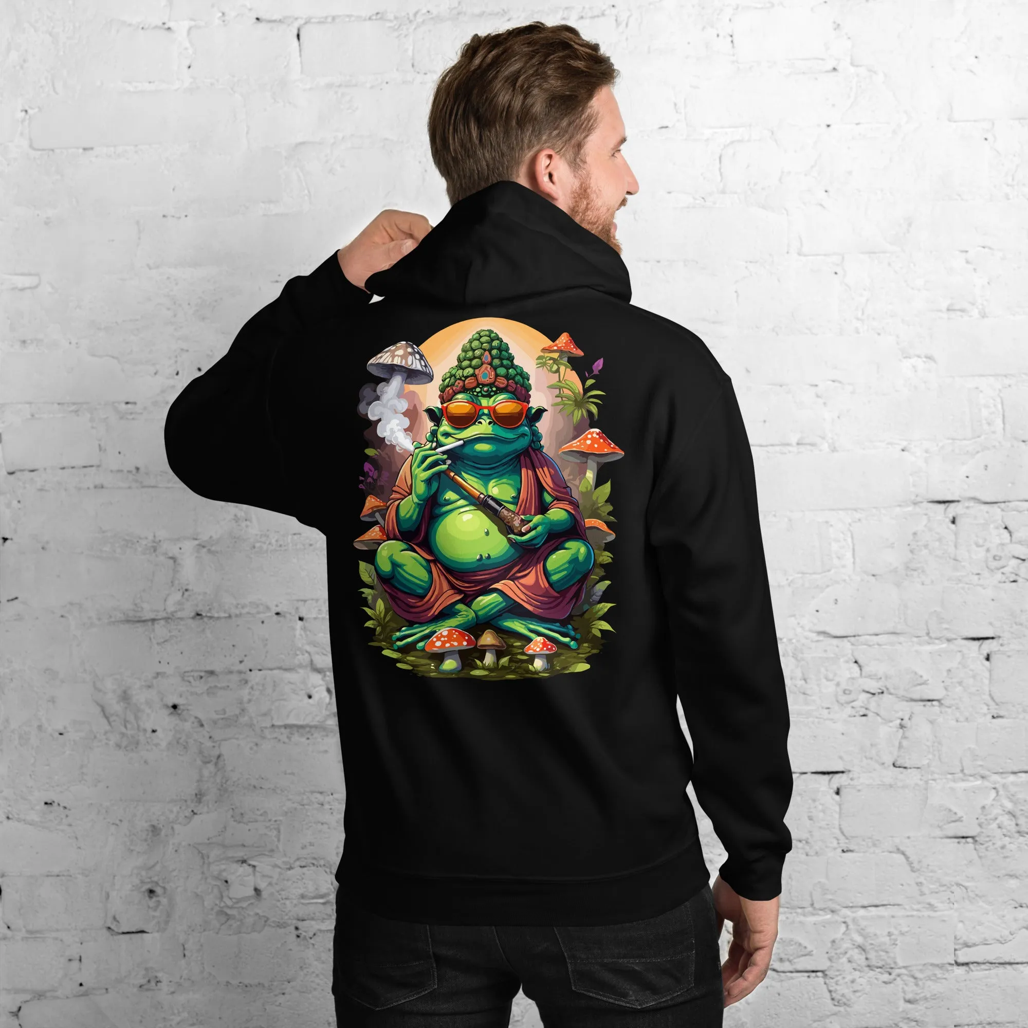 Psychedelic Hoodie | Trippy Frog