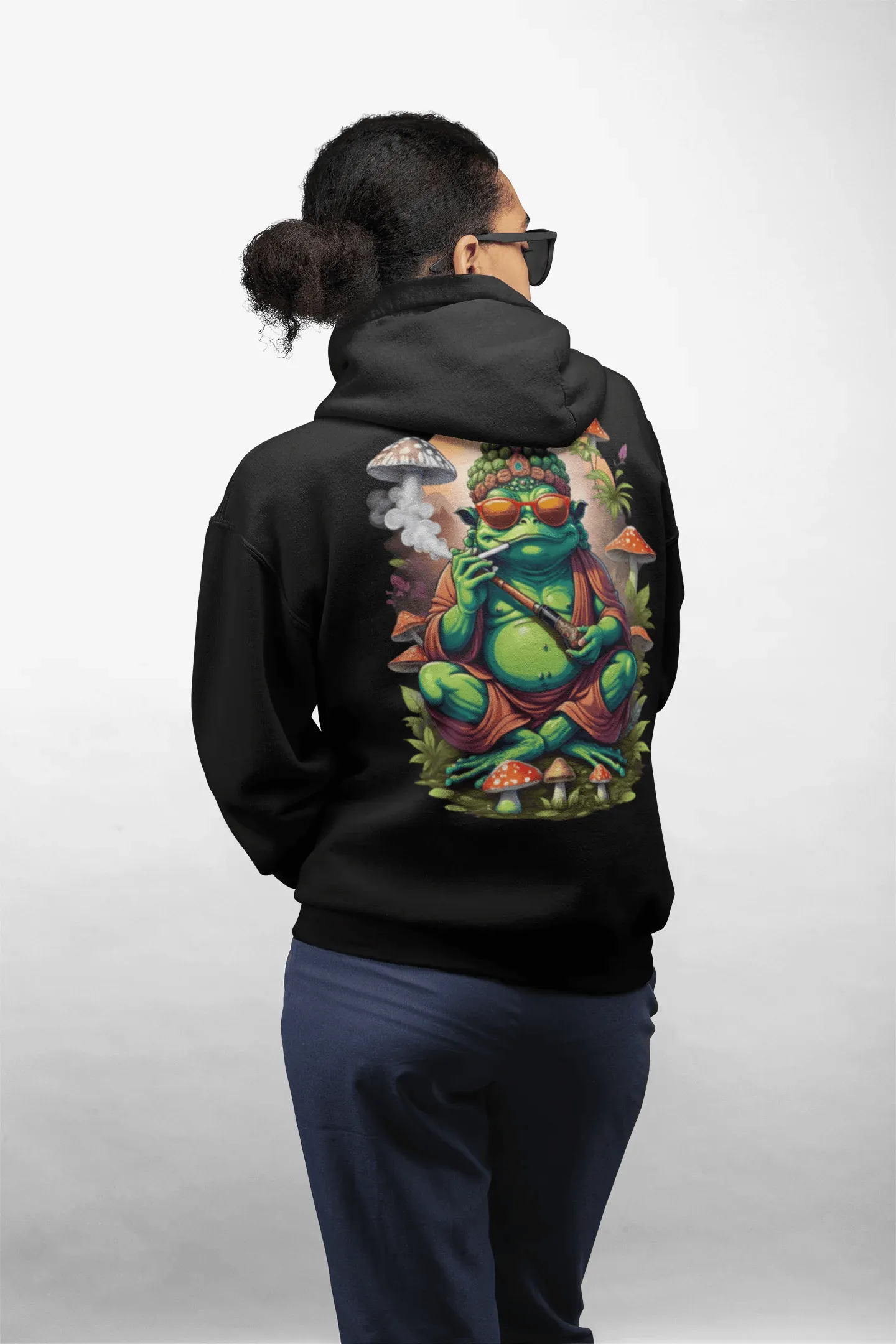 Psychedelic Hoodie | Trippy Frog