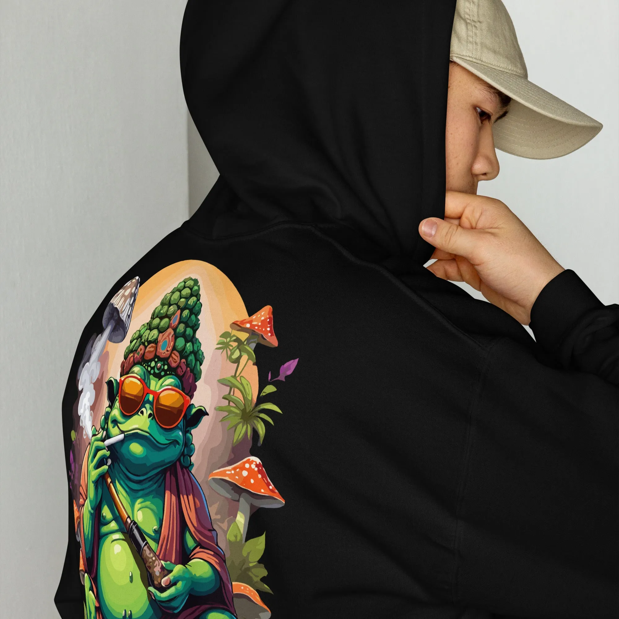 Psychedelic Hoodie | Trippy Frog