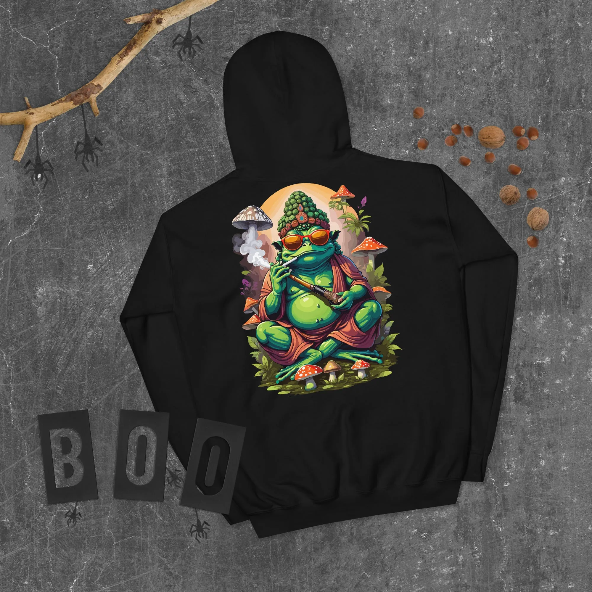 Psychedelic Hoodie | Trippy Frog