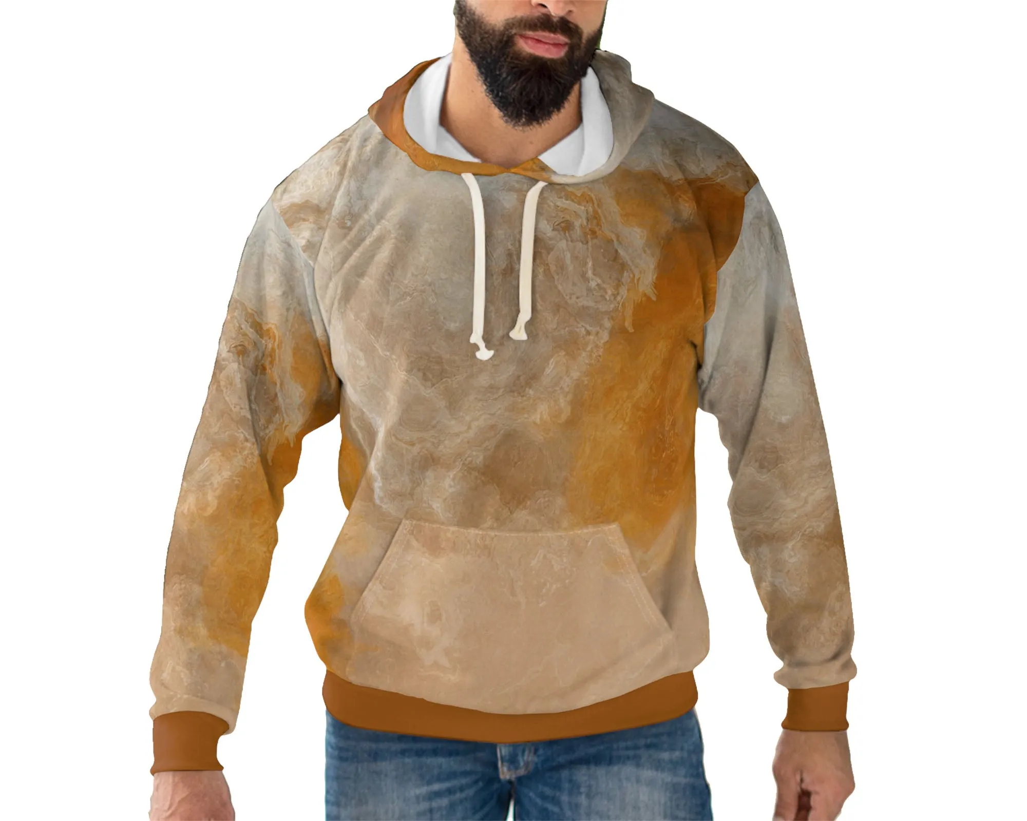 Pullover Hoodie, Evening Gold