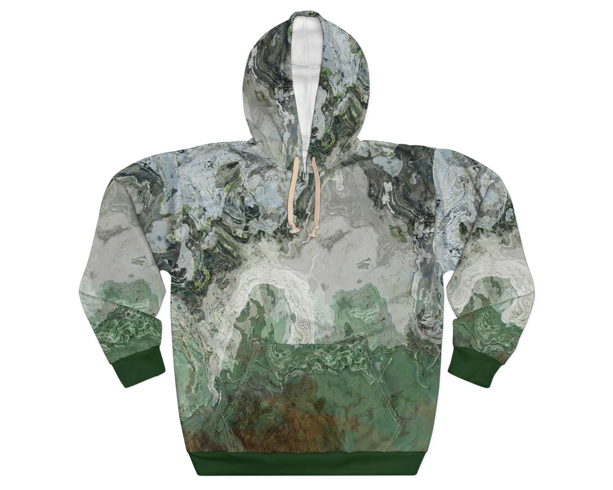Pullover Hoodie, River Wind