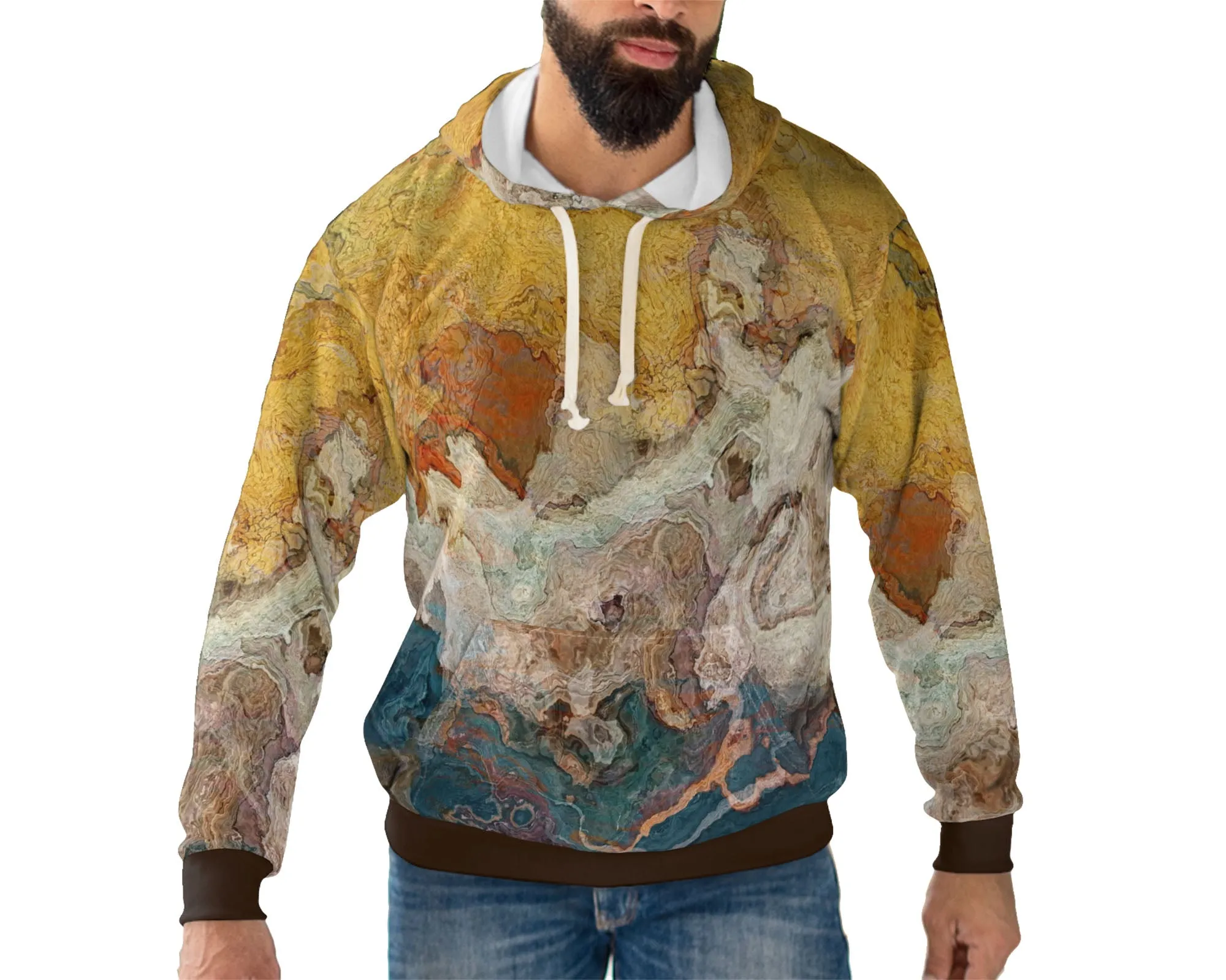Pullover Hoodie, Rock Solid