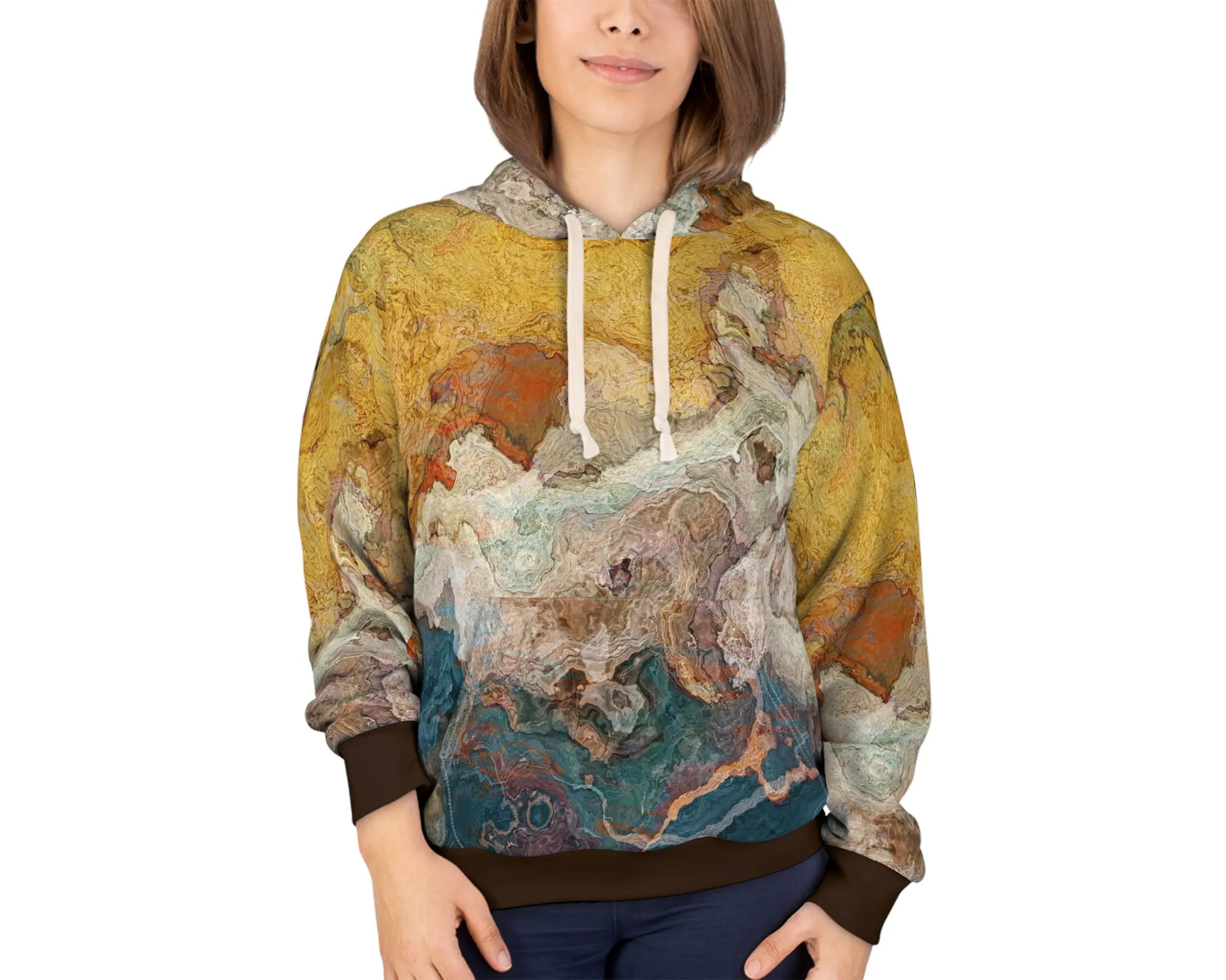 Pullover Hoodie, Rock Solid