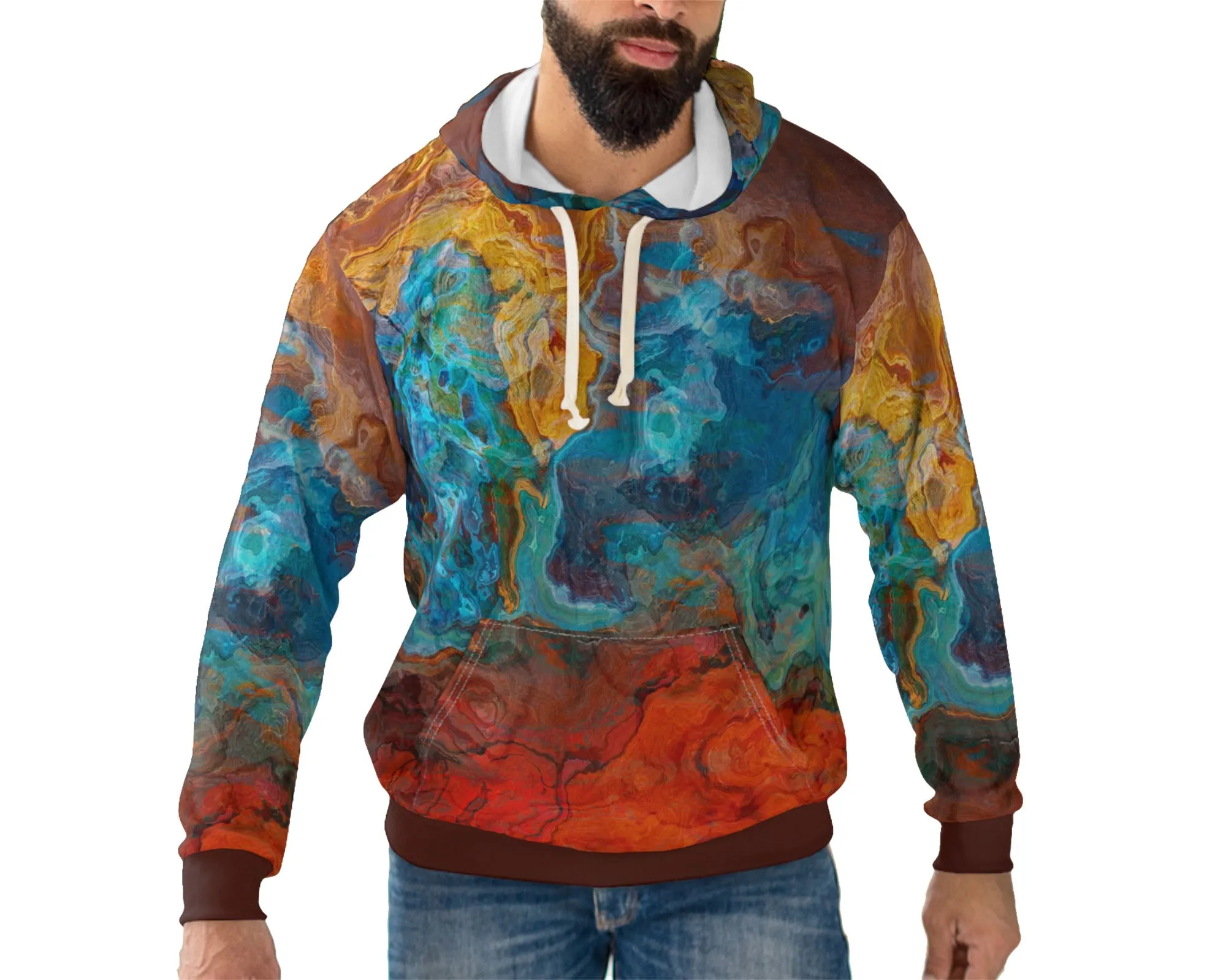 Pullover Hoodie, Sedona Sunrise