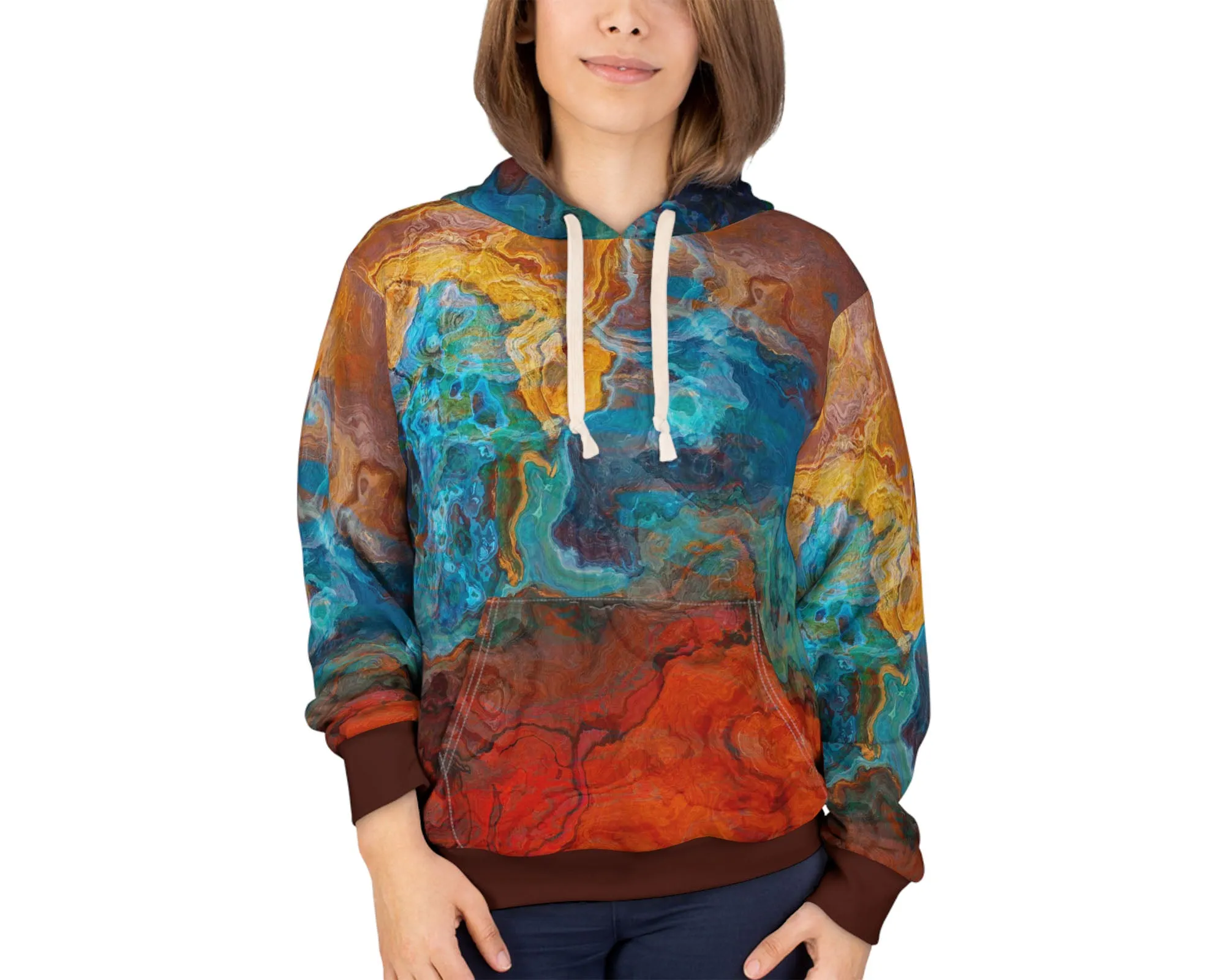 Pullover Hoodie, Sedona Sunrise