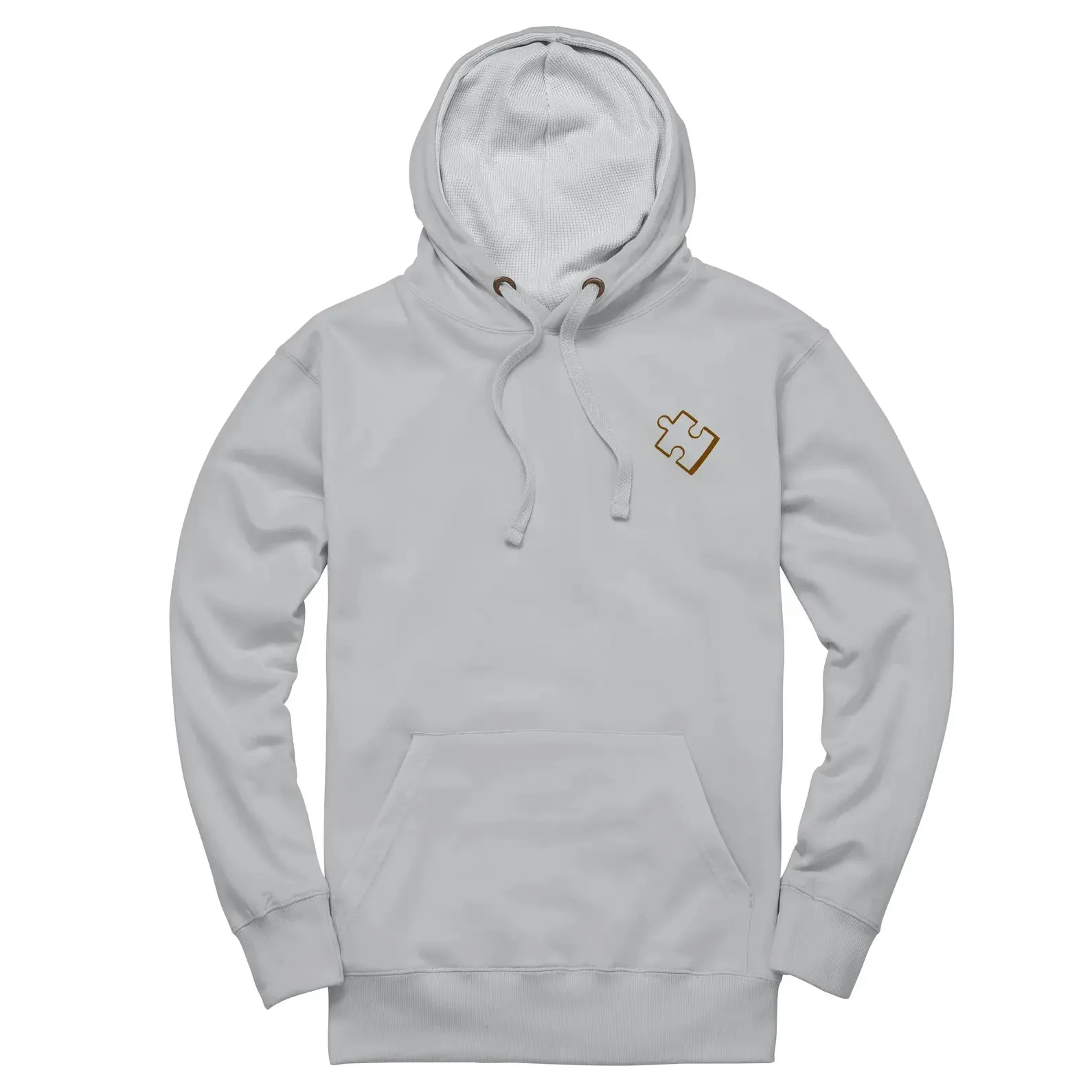 Puzzle Heart & Missing Piece Matching Couple Embroidered Unisex Hoodie