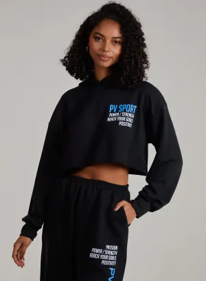 PV Sport Cropped Hoodie