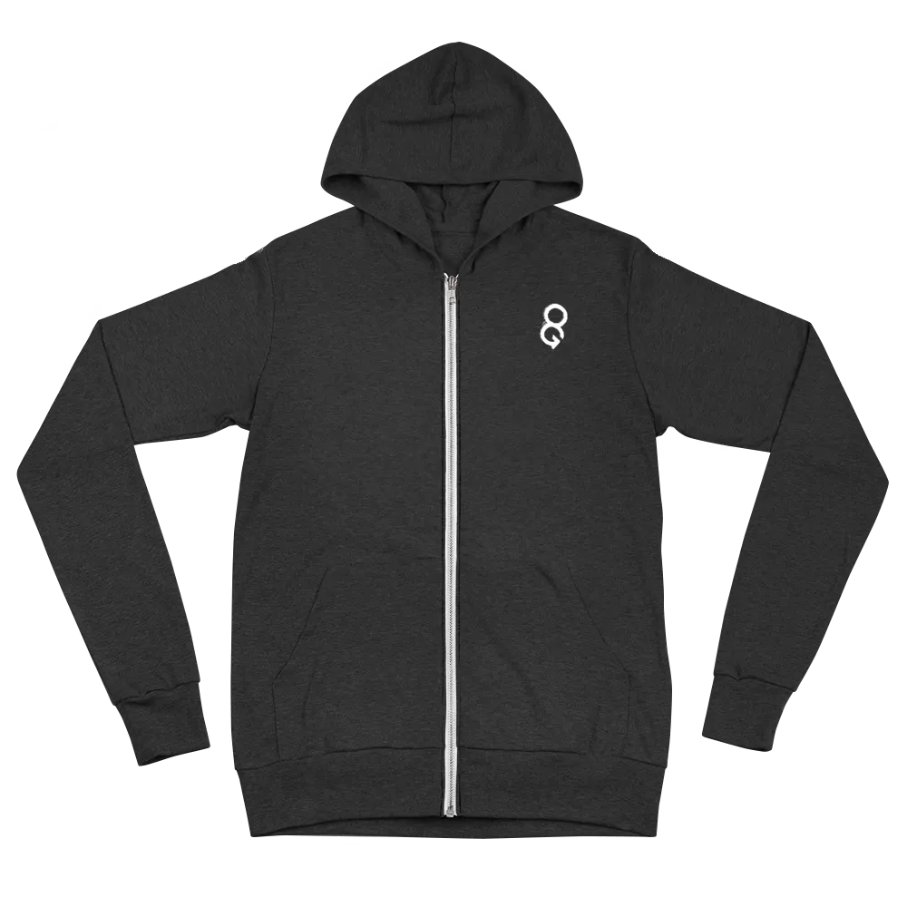 "PALMETTO" zip hoodie