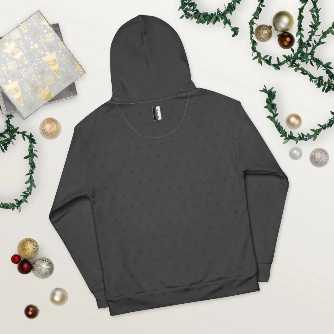 "Swing23" Charcoal Pullover Fleece Hoodie
