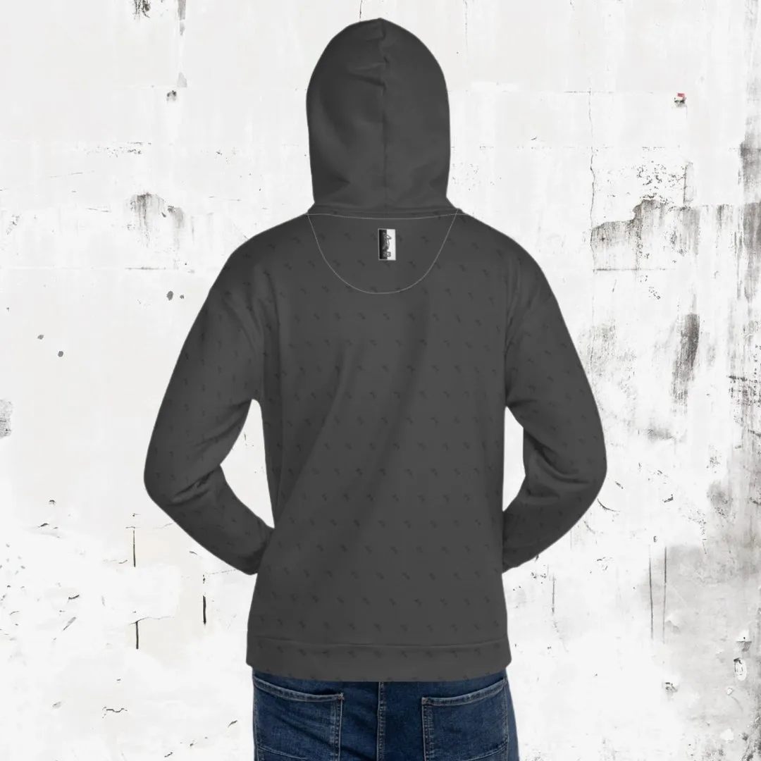 "Swing23" Charcoal Pullover Fleece Hoodie
