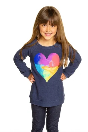 Rainbow Watercolor Heart