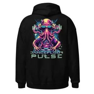 Rave Hoodie | Dancefloor Pulse | Psychedelic Octopus