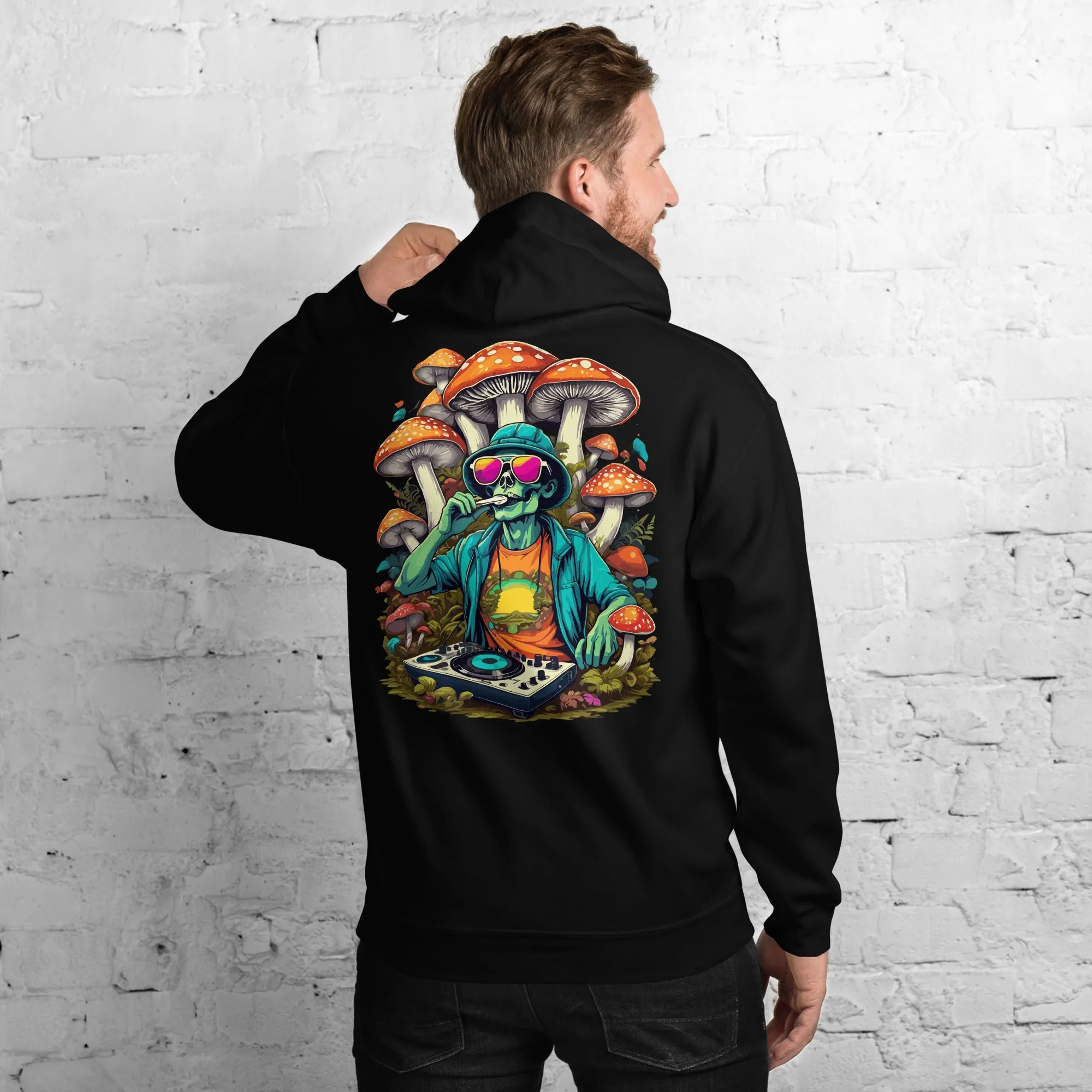 Rave Hoodie | Psychedelic Rave DJ | Rave Outfit