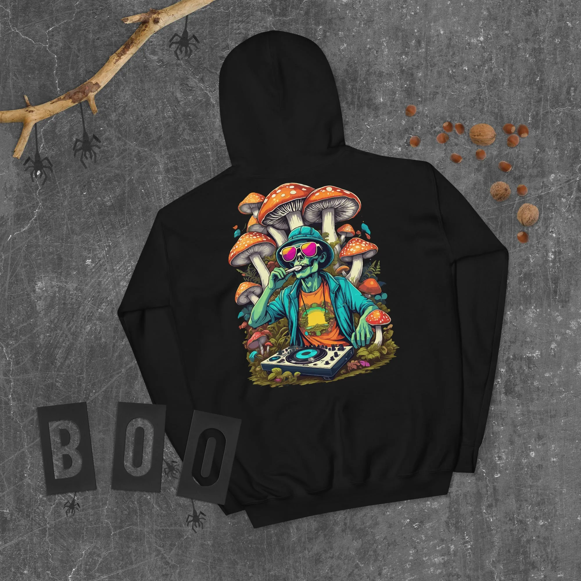 Rave Hoodie | Psychedelic Rave DJ | Rave Outfit
