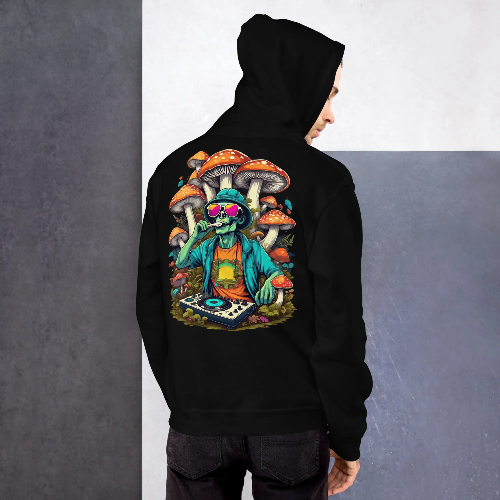 Rave Hoodie | Psychedelic Rave DJ | Rave Outfit