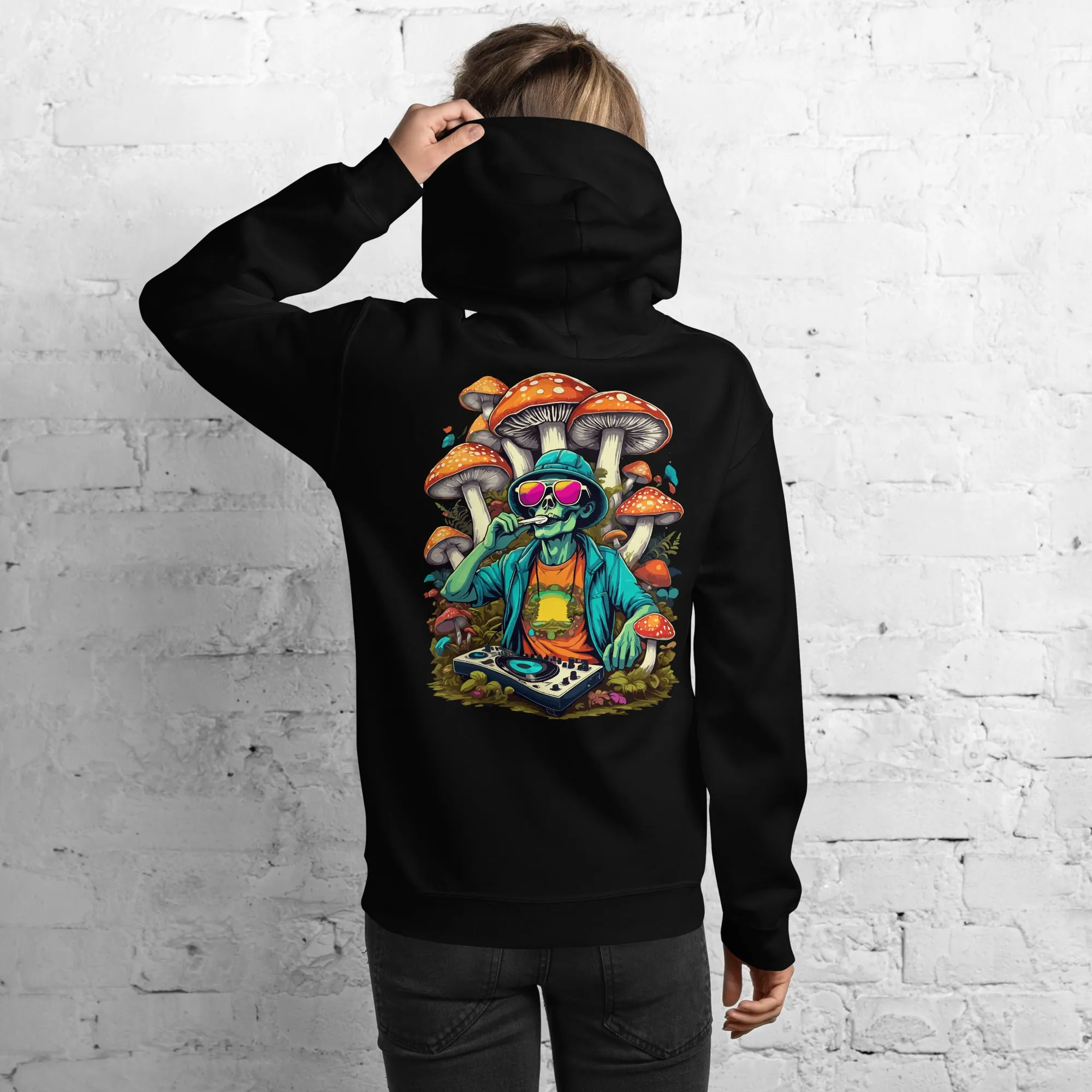 Rave Hoodie | Psychedelic Rave DJ | Rave Outfit