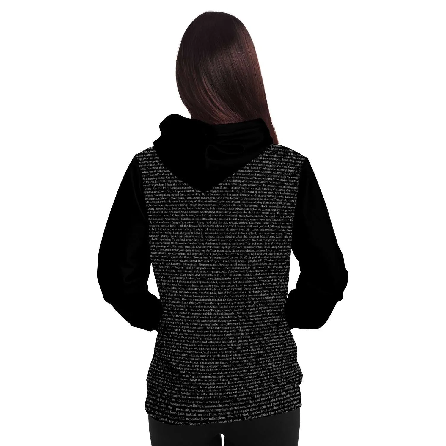 Raven Hoodie Allen Edgar Poe Story