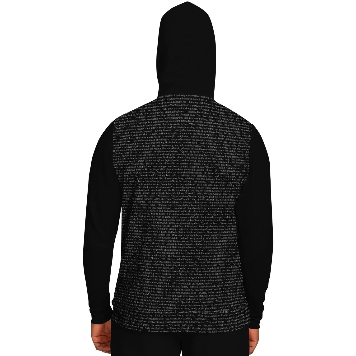 Raven Hoodie Allen Edgar Poe Story