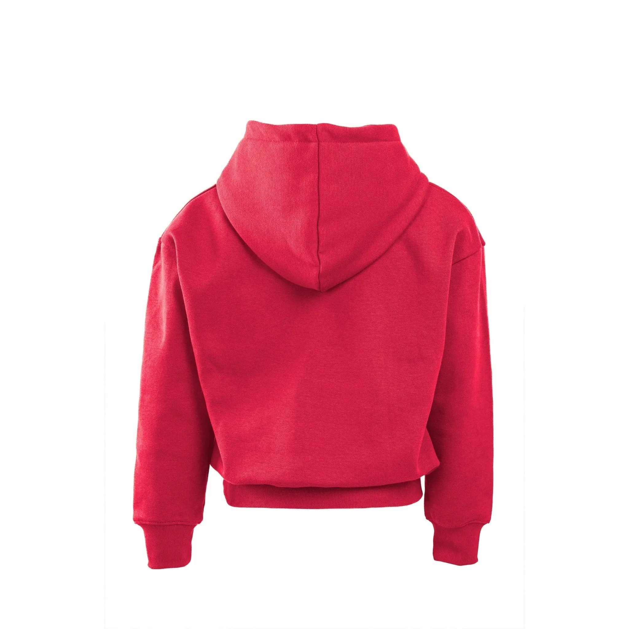 Red Velcro Patch Hoodie - Unisex