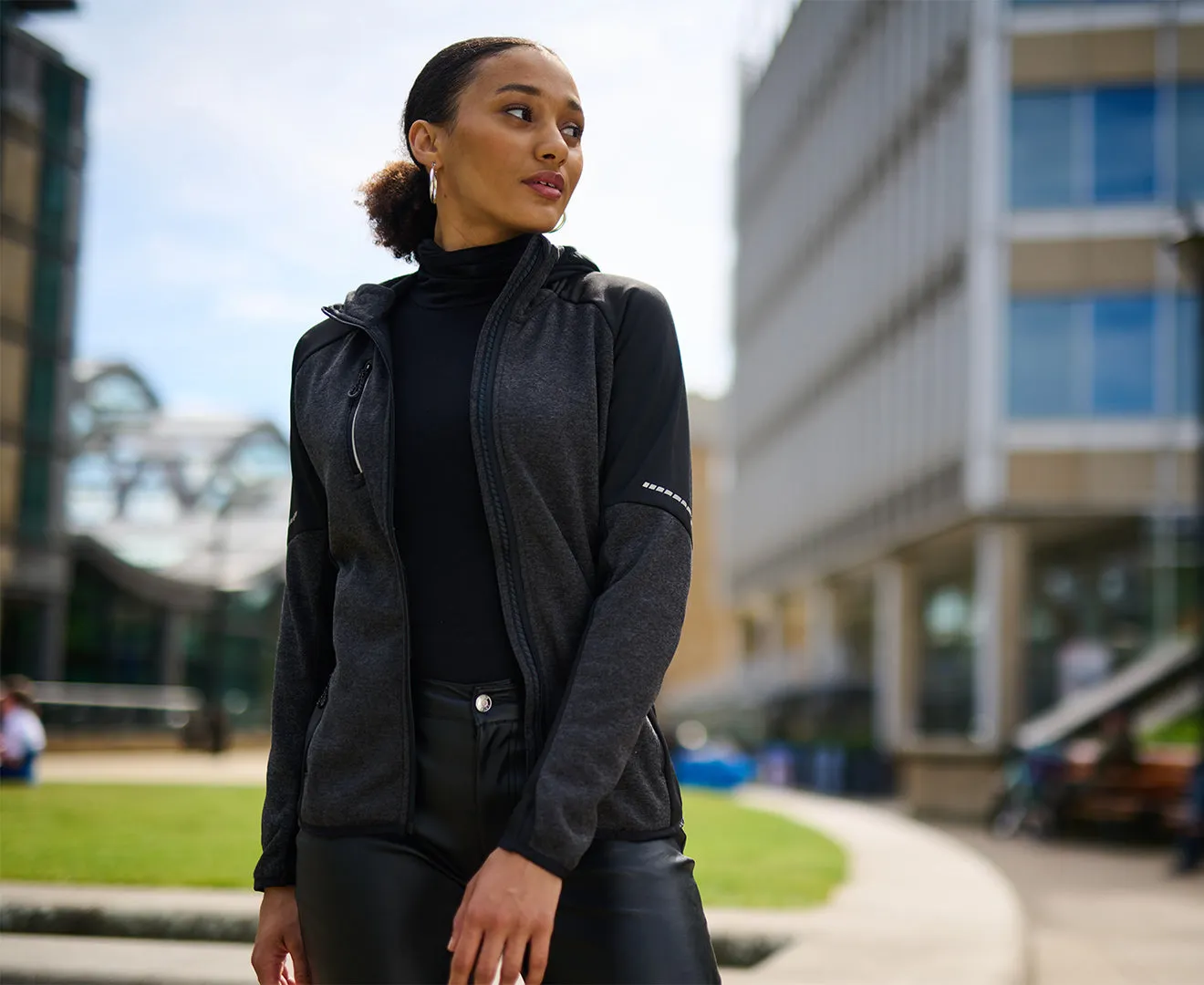 Regatta Professional Women's X-Pro Coldspring II Hybrid Performance Stretch Hooded Fleece Jacket