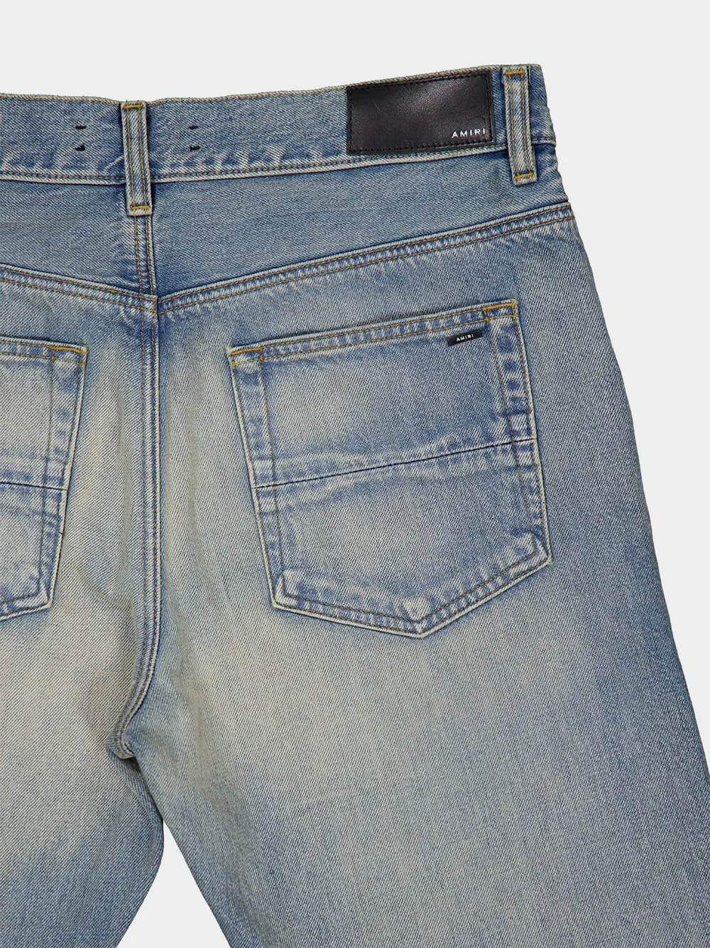 Release Hem Straight Jeans