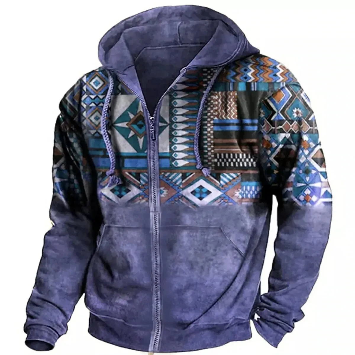 Retro outdoor jacket | vintage hoodie for men