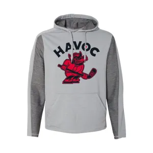 Retro Wolf & Stick Omega Stretch Hoodie