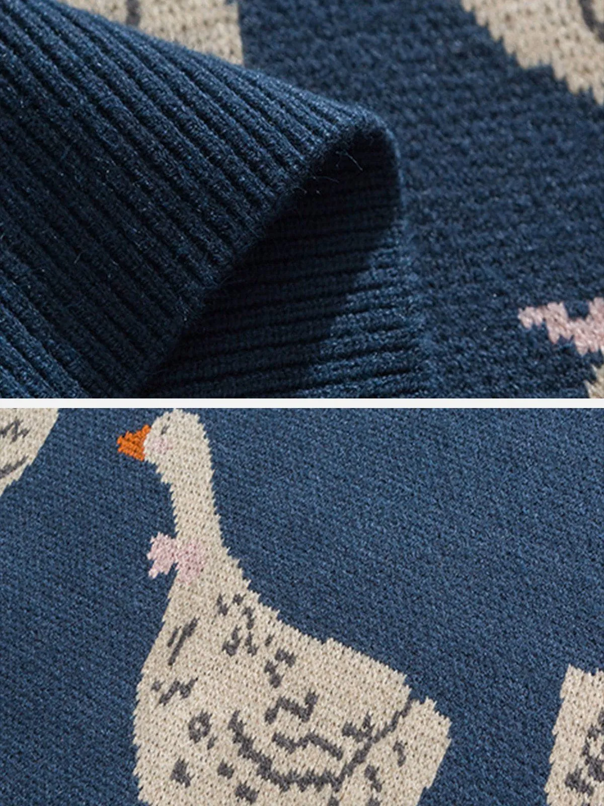 Rimiro - Cute Duck Knit Sweater