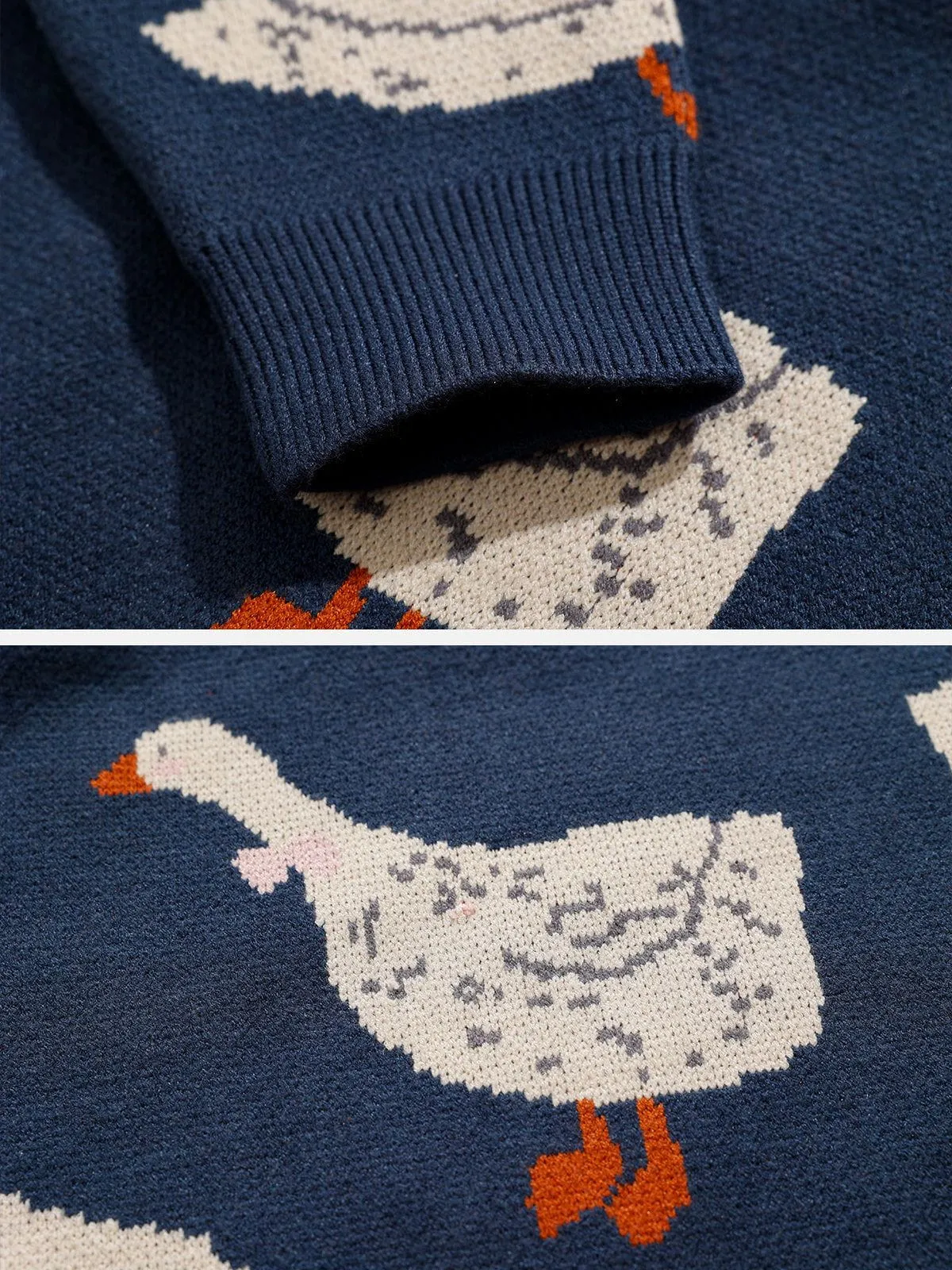 Rimiro - Cute Duck Knit Sweater
