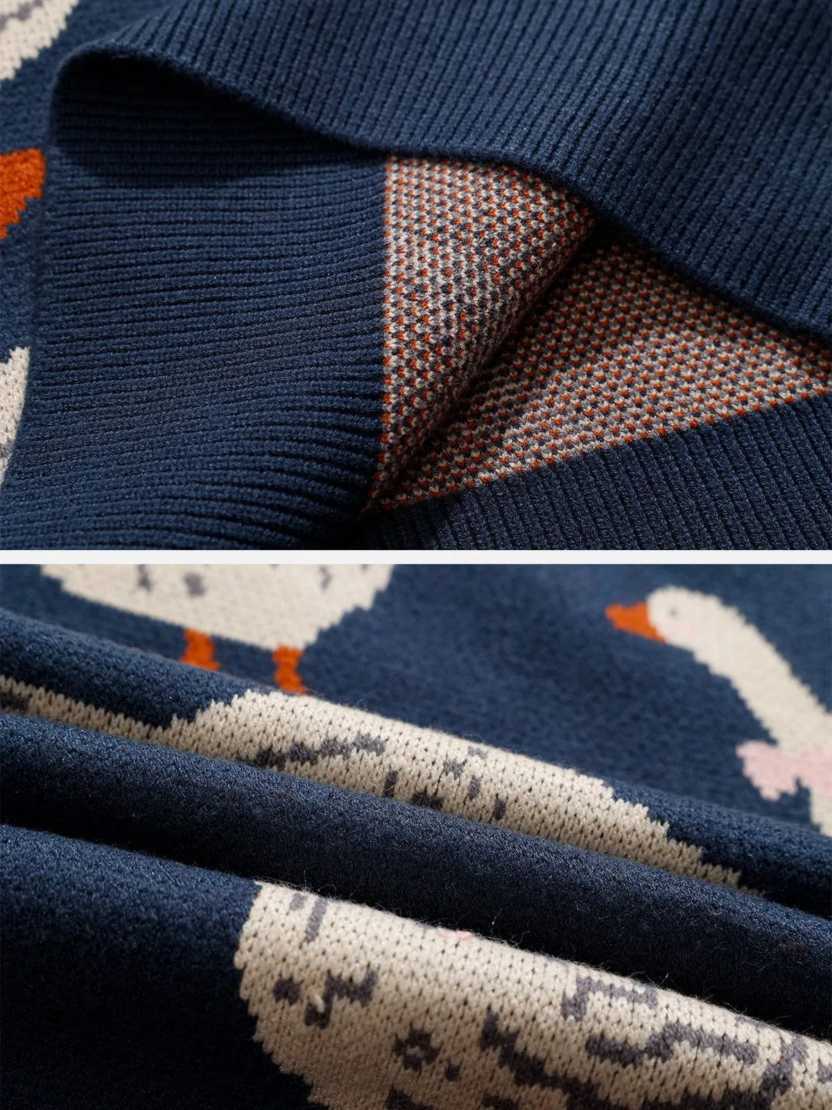 Rimiro - Cute Duck Knit Sweater