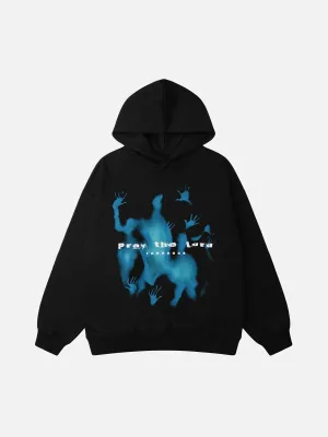 Rimiro - Hip-Hop Graffiti Silhouette Hoodie